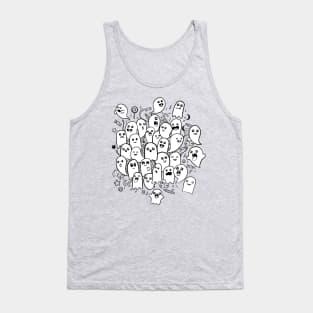 Halloween Kawaii Ghosts Tank Top